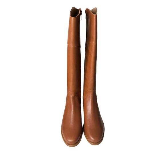 Giani Bernini NEW Sandraa Knee High Riding Boots Cognac Equestrian Size 10 - Picture 7 of 10